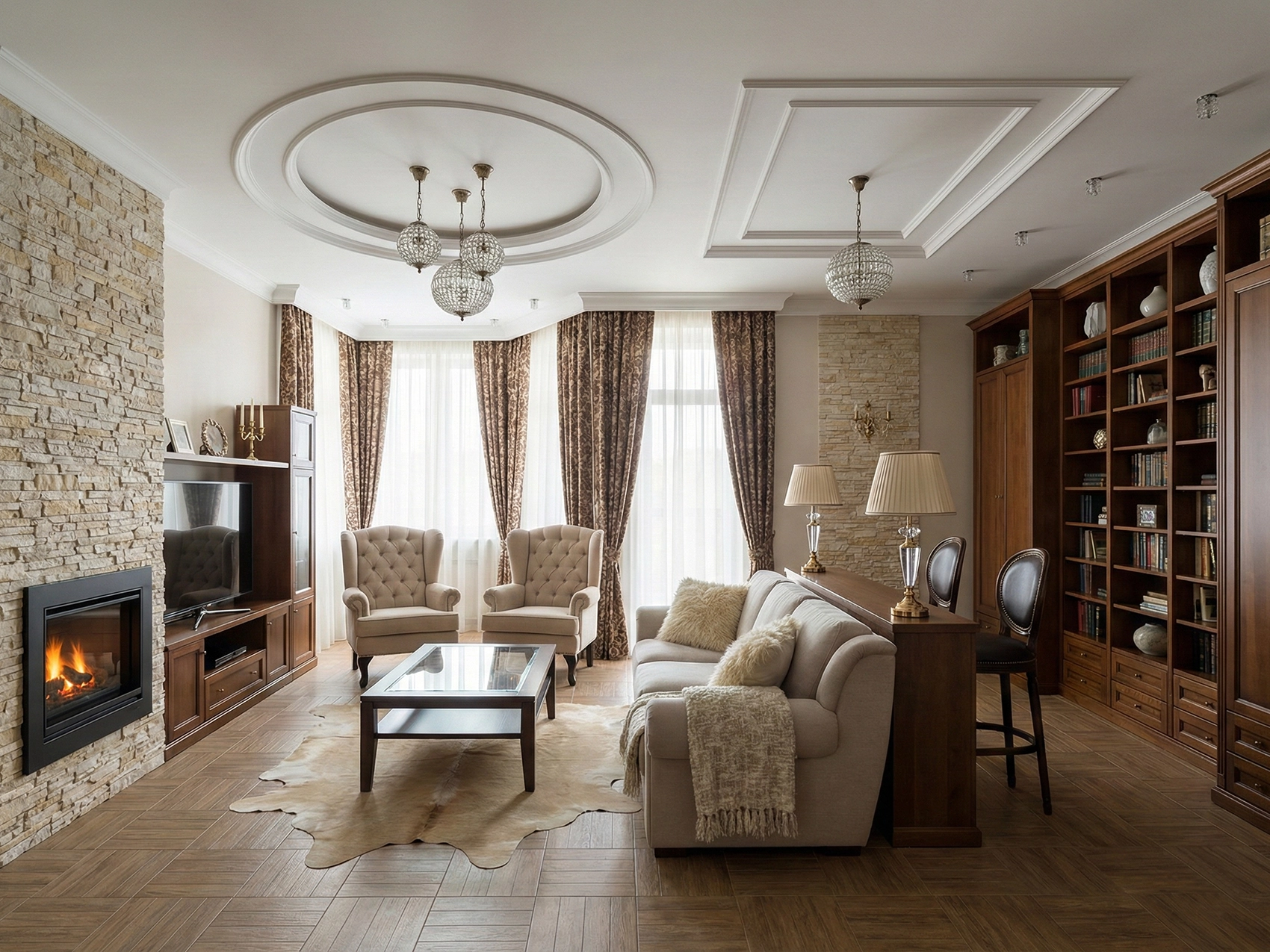 Дизайн дома в Пирогово